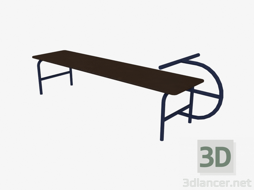 modèle 3D Complexe sportif (0022) - preview