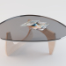 3d model Mesa (Vitra White Coffee Table) - vista previa