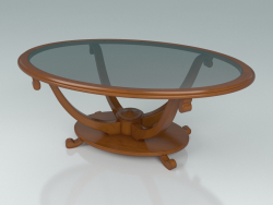 Oval coffee table (art.76174)