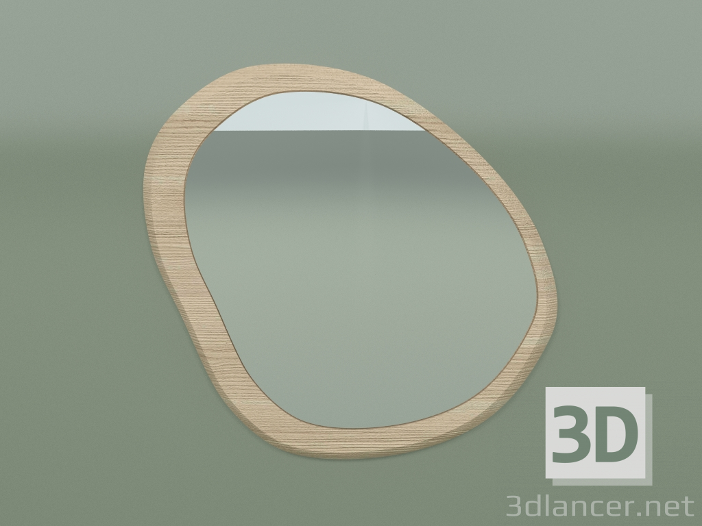 3D Modell Spiegel Zerze klein - Vorschau