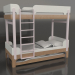 3 डी मॉडल चारपाई बिस्तर ट्यून यू (UPTUA2) - पूर्वावलोकन