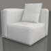 Modelo 3d Módulo sofá, seção 6 (cinza cimento) - preview