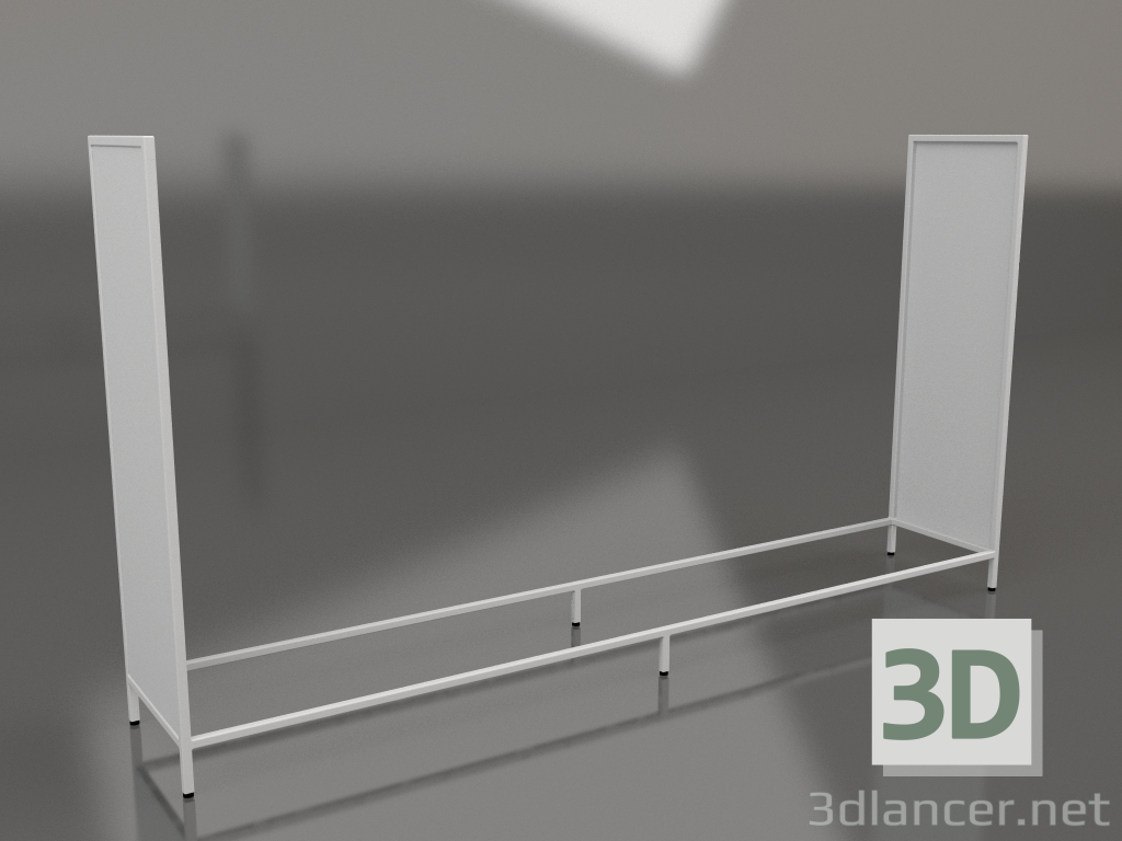 3D Modell Island V1 (hoch) auf 60 Frame 6 (grau) - Vorschau