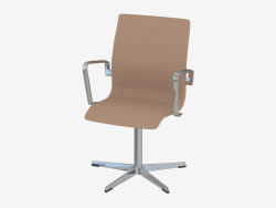 कार्यालय की कुर्सी ऑक्सफ़ोर्ड (कम पीठ के बिना पहियों के बिना)