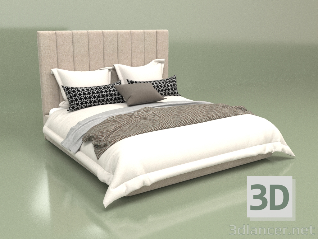 3d модель Кровать Marsel – превью