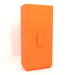 3d модель Шкаф MW 04 paint (вариант 2, 1000х650х2200, luminous bright orange) – превью