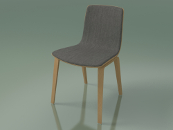 Chair 3938 (4 wooden legs, front trim, oak)