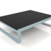 3d model Coffee table 120 (DEKTON Domoos, Blue gray) - preview