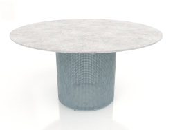 Table à manger Ø140 (Bleu gris)