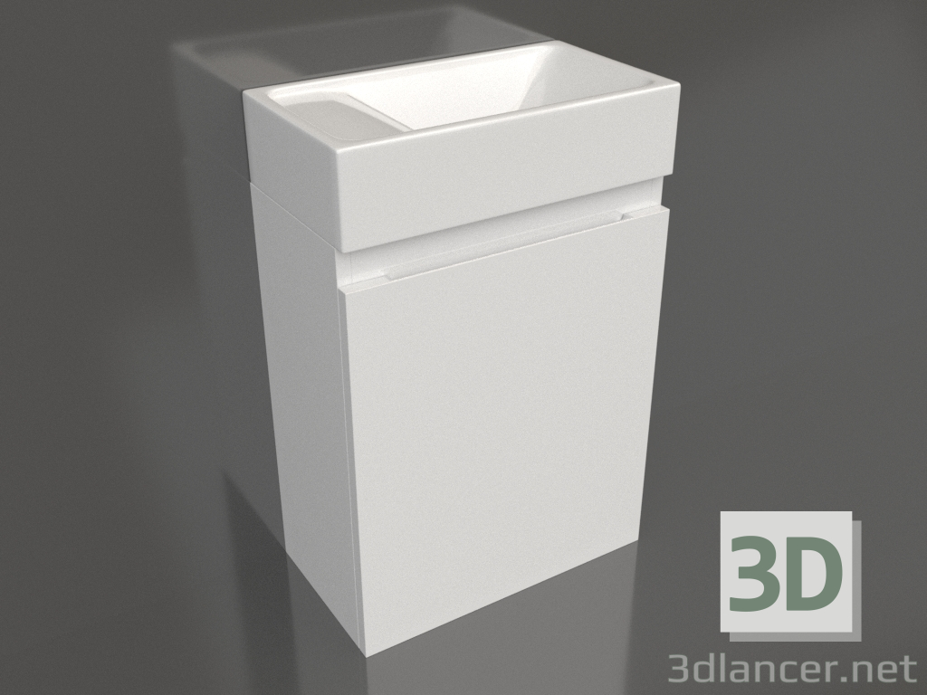 3d model Hanging cabinet 40 cm (Ln-MP.01.04-W) - preview