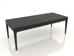 Mesa de centro alta FARGO 1400x600x450 mm (roble negro)