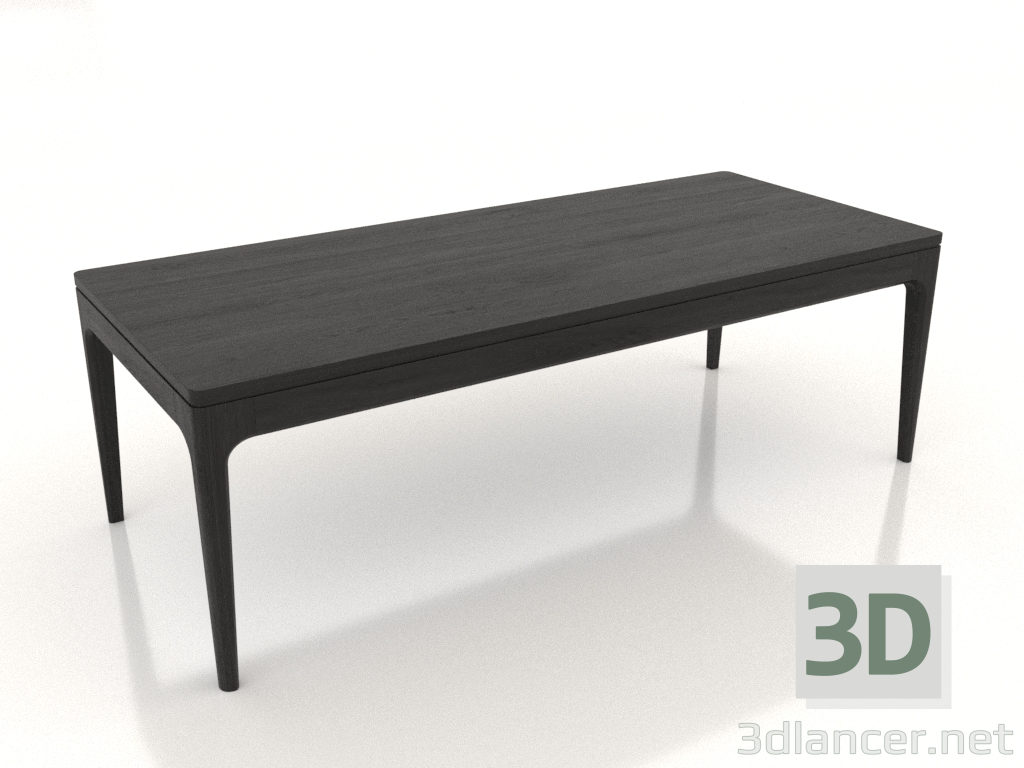 3 डी मॉडल उच्च कॉफी टेबल FARGO 1400x600x450 मिमी (काला ओक) - पूर्वावलोकन