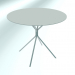 3d model Medium round table (RH30 Chrome EPO1, Ø 800 mm, H660 mm) - preview