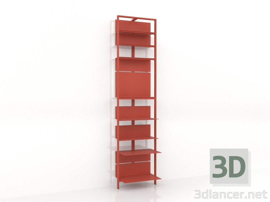 modello 3D Sistema di scaffali (composizione 13) - anteprima