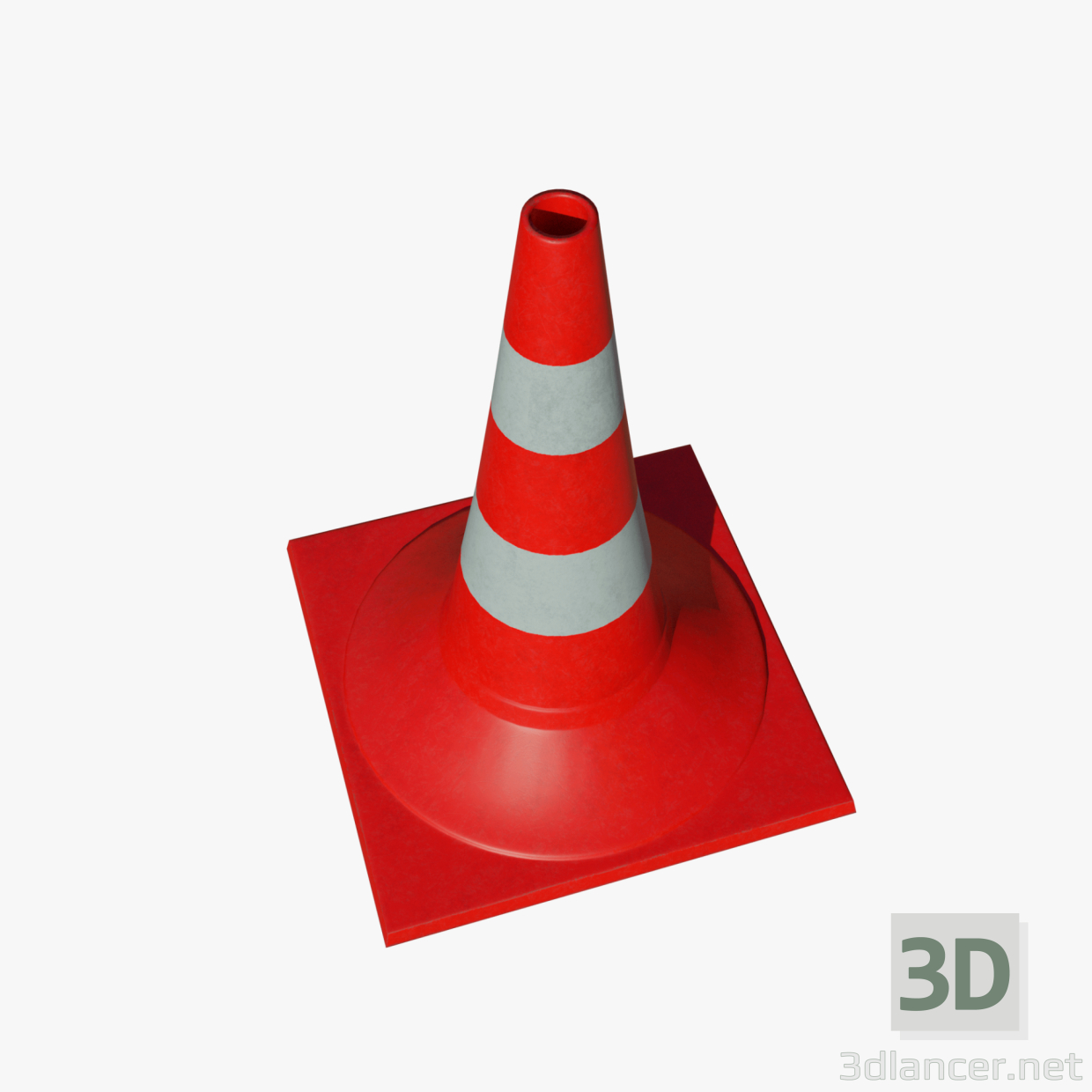 modèle 3D de Cône de route grand acheter - rendu