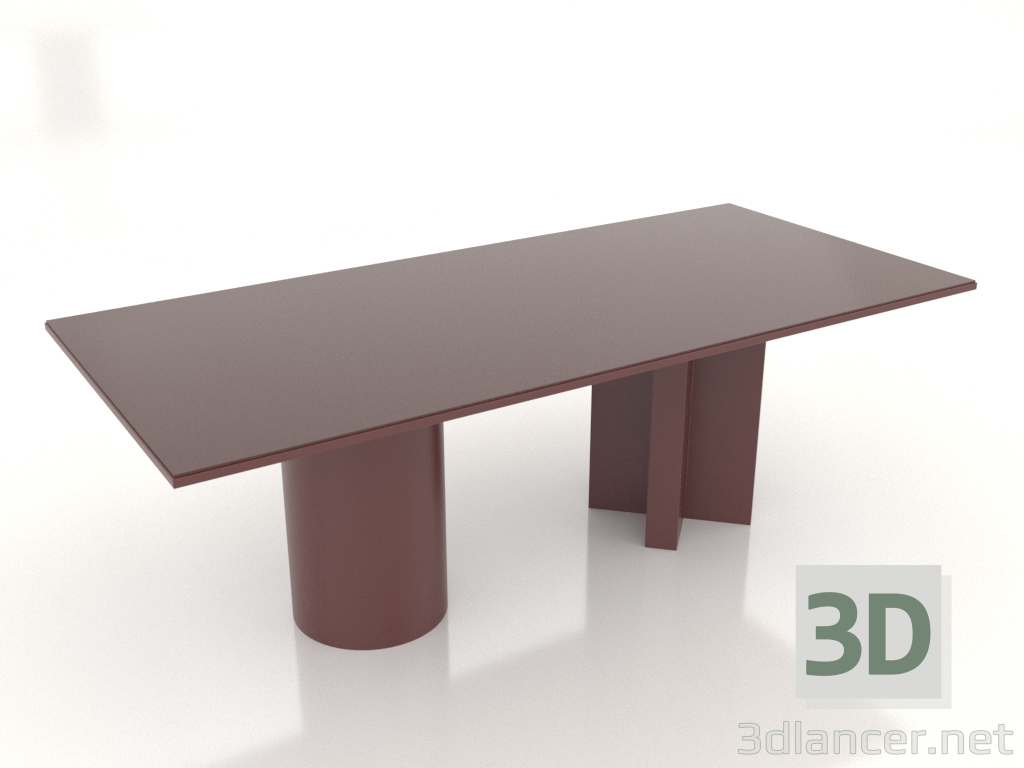 3d model Arithmetics dining table 1000x2200x750 mm (option 5) - preview 3d model Arithmetics dining table 1000x2200x750 mm (option 5) - preview