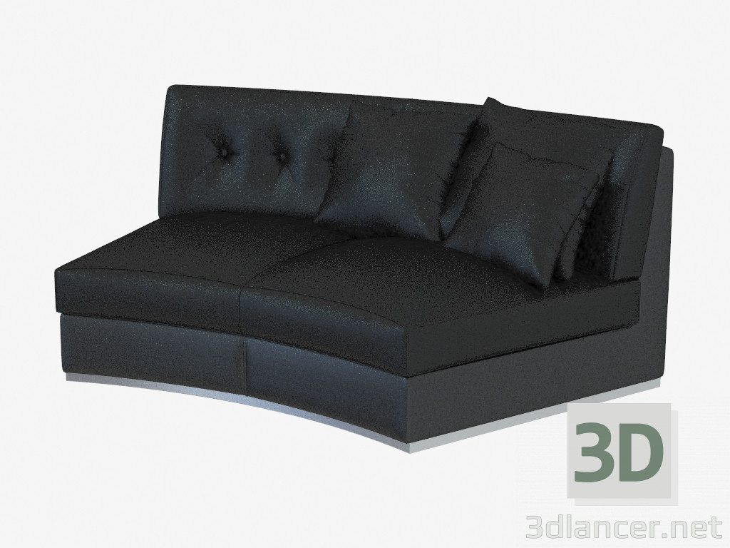 3D Modell Zirkus-Sofa-Element (193) - Vorschau