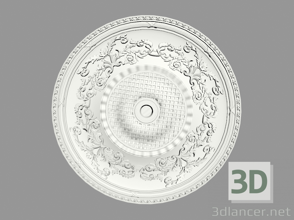 3d model Ceiling outlet (P106) - preview