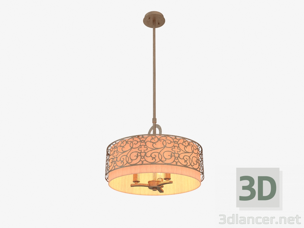 modello 3D Lampada sospesa VENERA (H260-03-N2) - anteprima