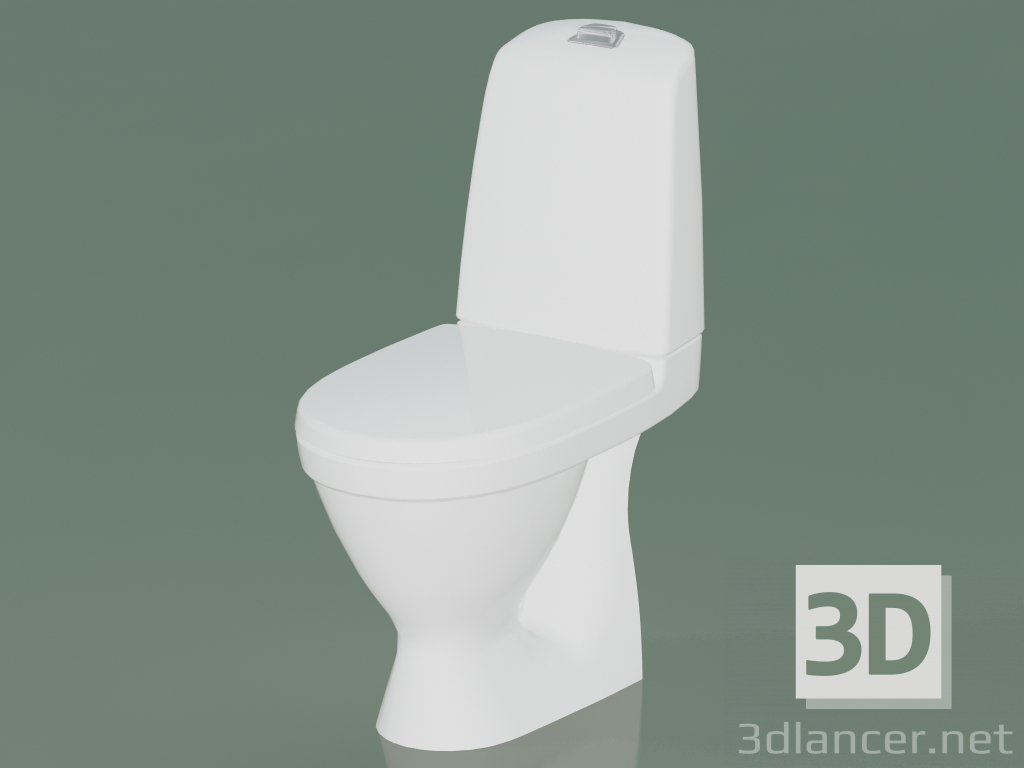 3d model Wall-mounted toilet bowl 5510 Nautic С + (GB1155103R1217) - preview