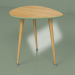 3d модель Приставний столик Крапля (кейл, світлий шпон) – превью