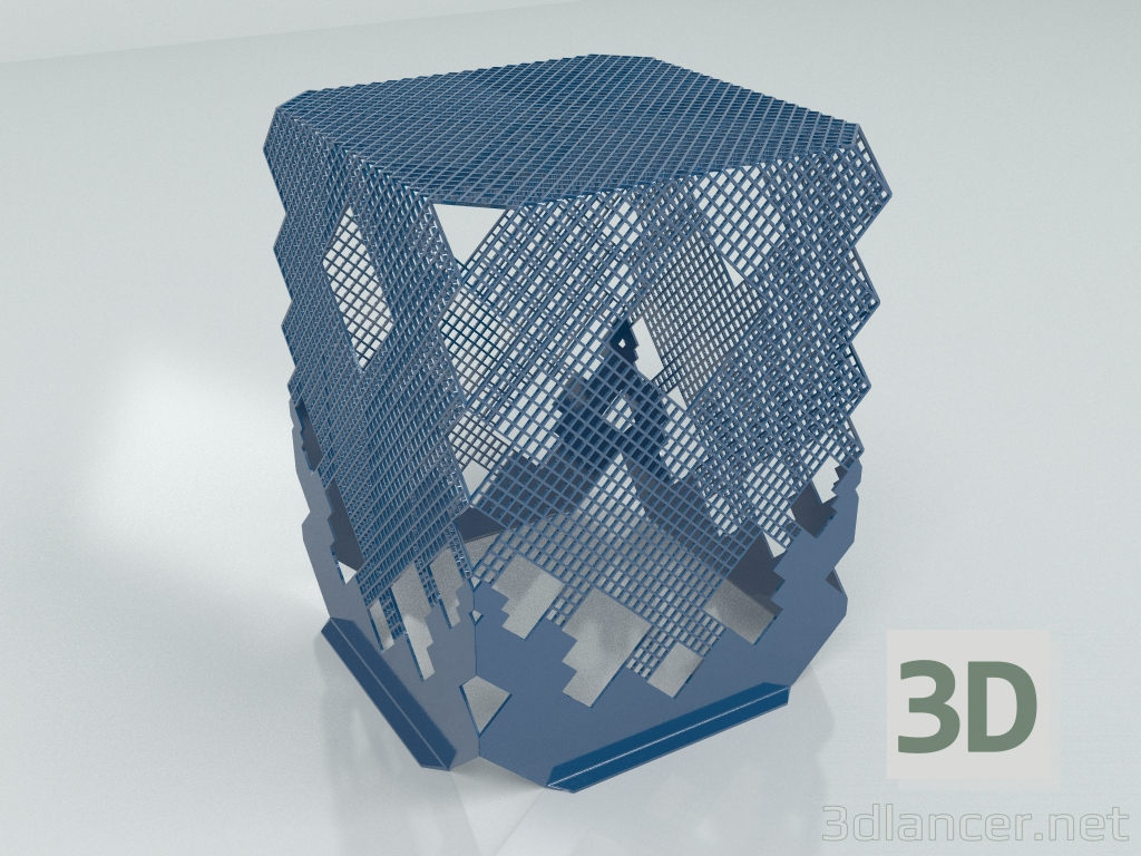 3D Modell Stuhlhuddle Max - Vorschau