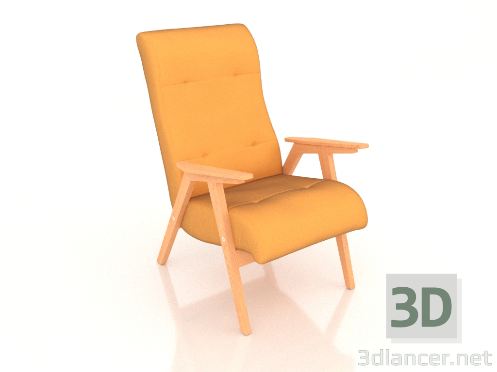 modello 3D La sedia di Ego - anteprima