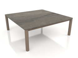 Table basse 94×94 (Bronze, DEKTON Radium)