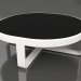 modèle 3D Table basse ronde Ø90 (DEKTON Domoos, Blanc) - preview