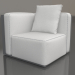 3d model Sofa module, section 6 (Anthracite) - preview