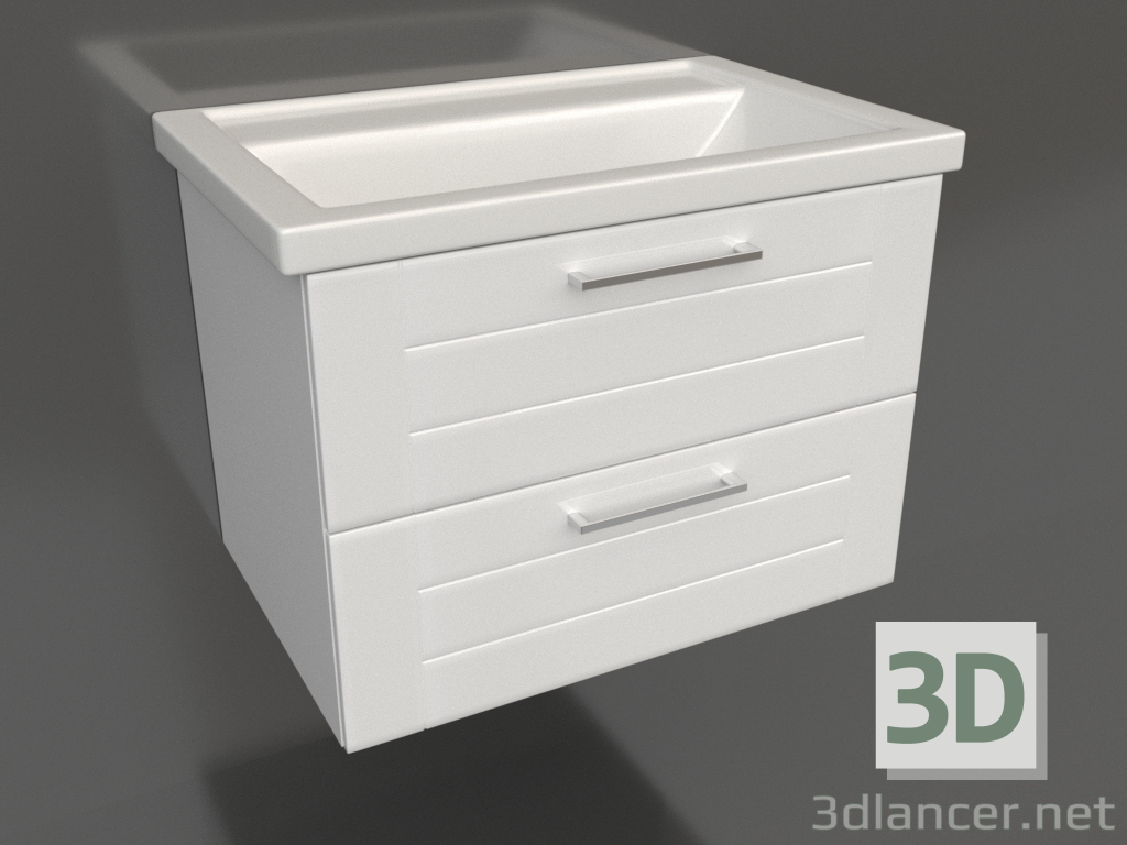 3D modeli Asma dolap 70 cm (MAN01072) - önizleme