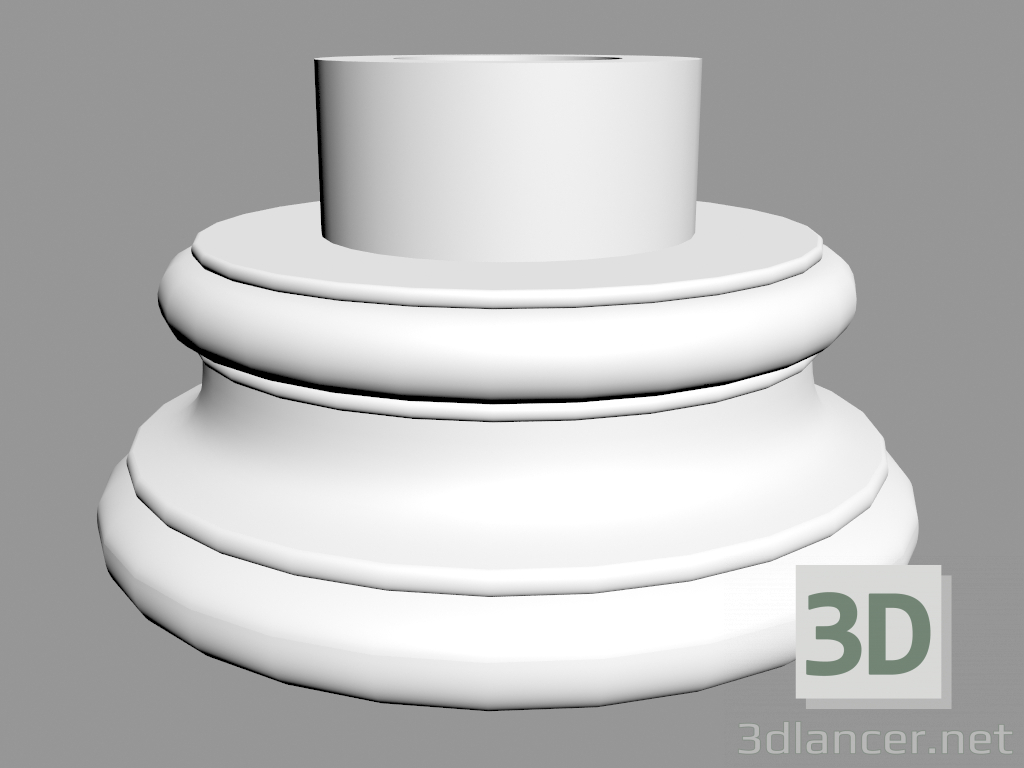 3D Modell Säule (Basis) L921 - Vorschau
