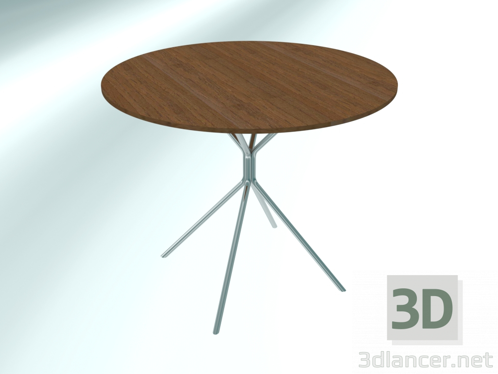 3d model Medium round table (RH30 Chrome HM12, Ø 800 mm, H660 mm) - preview