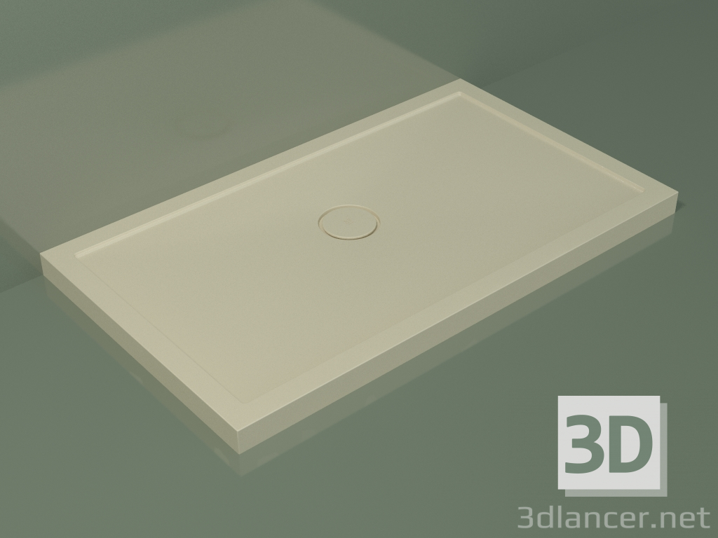3D modeli Duş teknesi Medio (30UM0111, Bone C39, 120x70 cm) - önizleme