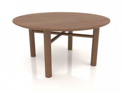 कॉफी टेबल जेटी 061 (विकल्प 1) (डी = 800x400, लकड़ी की भूरी रोशनी)