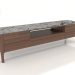 3d model Stand TV Stanford (walnut-marble) - preview