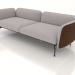 3D Modell 2,5-Sitzer-Sofa (Lederpolsterung außen) - Vorschau