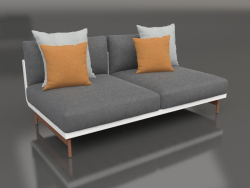 Sofa module, section 4 (White)