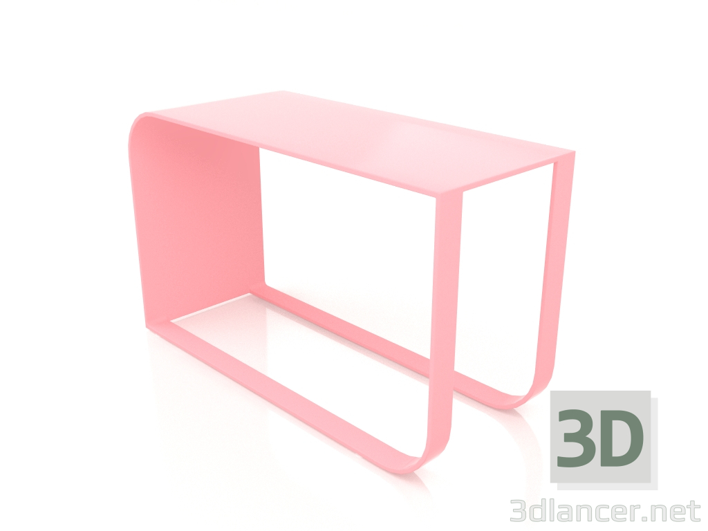 3 डी मॉडल साइड टेबल, मॉडल 1 (गुलाबी) - पूर्वावलोकन