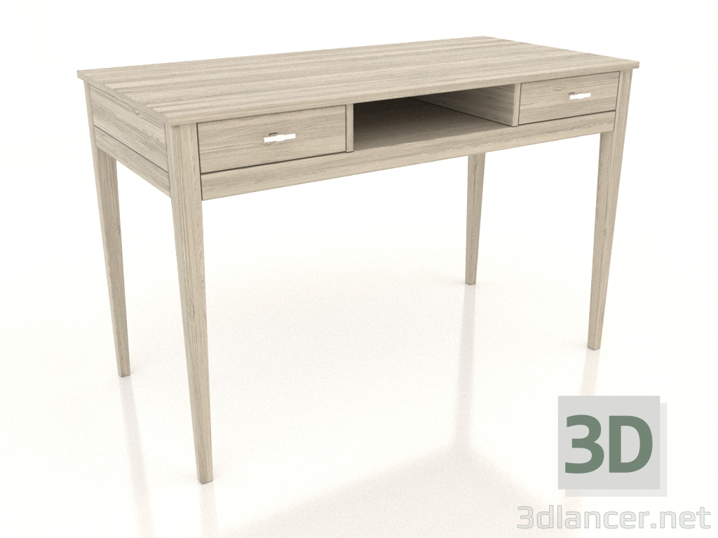 3D modeli Yazı masası 1 1200x600 mm (açık meşe) - önizleme