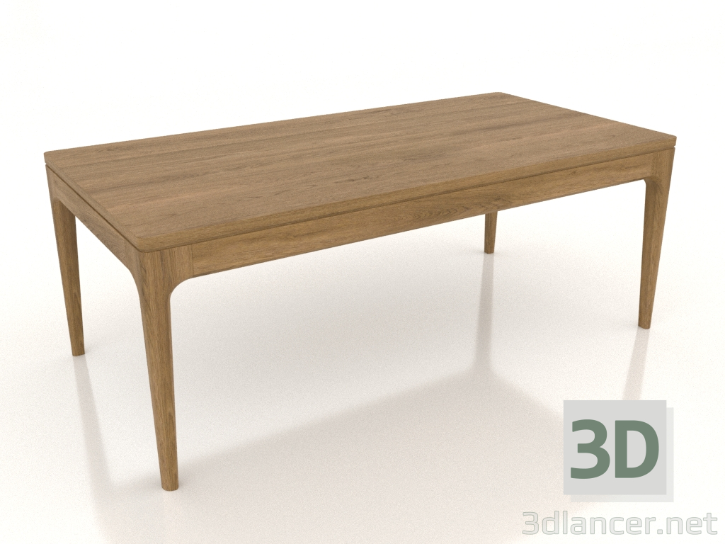 modèle 3D Table basse haute FARGO 1200x600x450 mm (chêne naturel) - preview modèle 3D Table basse haute FARGO 1200x600x450 mm (chêne naturel) - preview