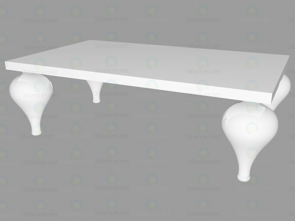 modèle 3D Table basse - preview