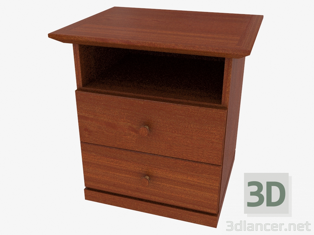 3d model Bedside table (4801-82) - preview