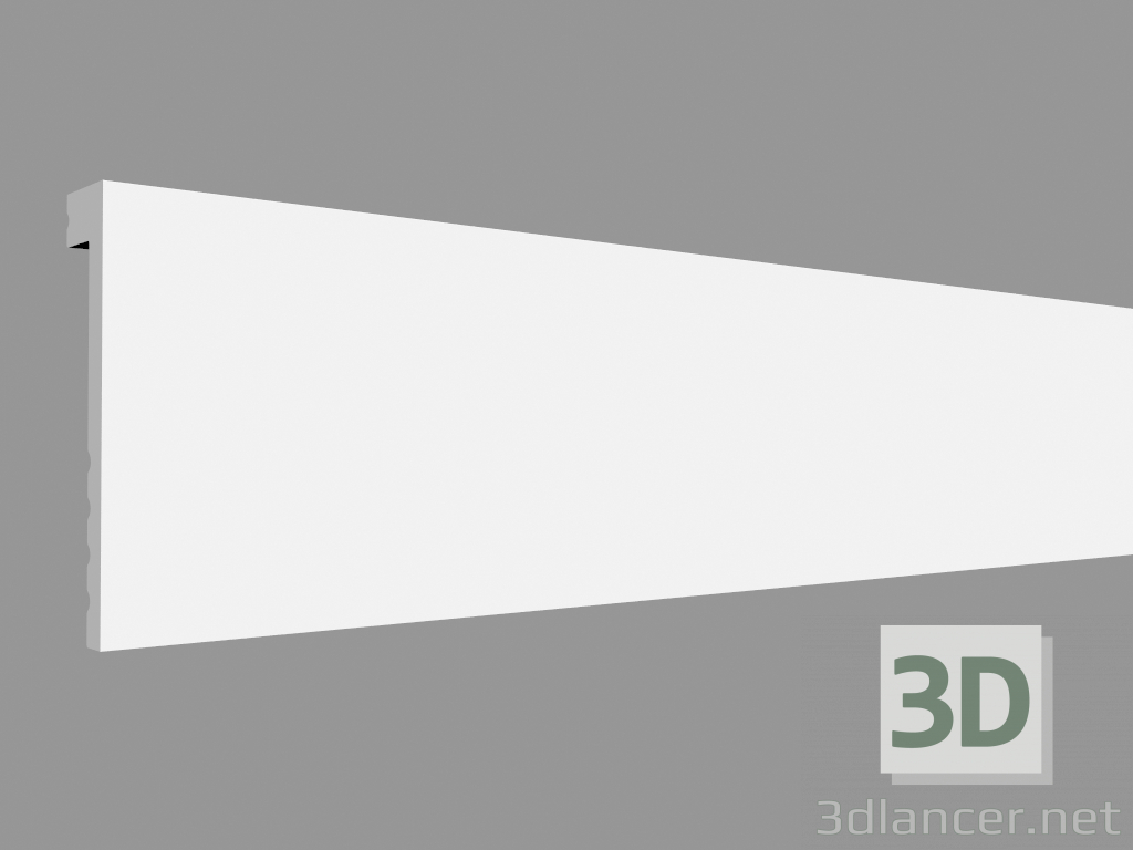 modèle 3D Socle SX171-SQUARE (200 x 10 x 2,2 cm) - preview
