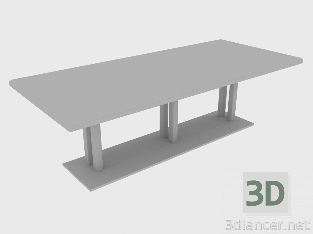 3D Modell Esstisch ARTU TABLE (250x110xH76) - Vorschau