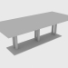 3D modeli Yemek masası ARTU TABLE (250x110xH76) - önizleme