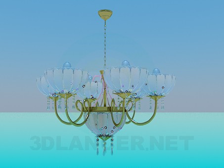 3d model Chandelier - preview 3d model Chandelier - preview