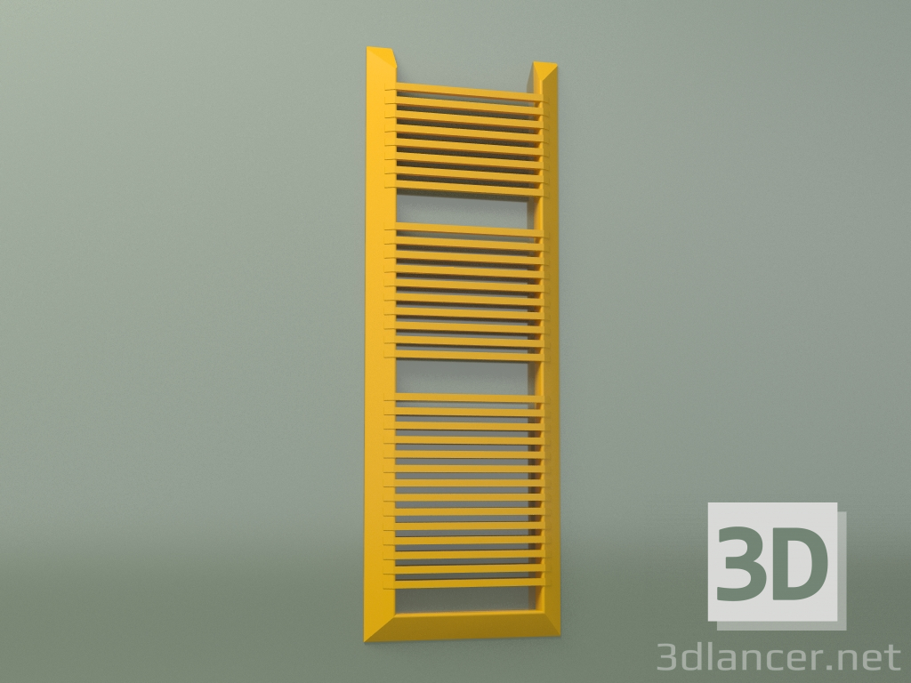 3D modeli Isıtmalı havlu askısı EVO (1681x588, Kavun sarısı - RAL 1028) - önizleme