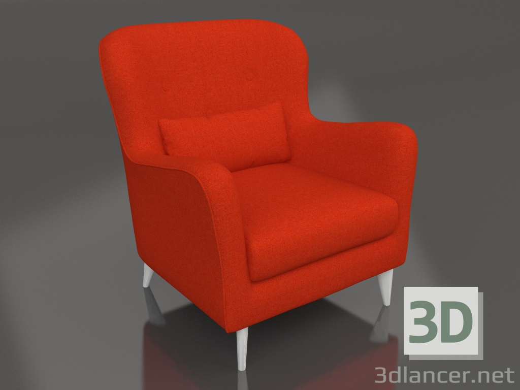 3d модель Амелі крісло – превью