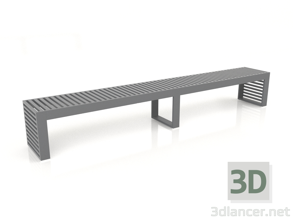 3d model Bench 281 (Anthracite) - preview